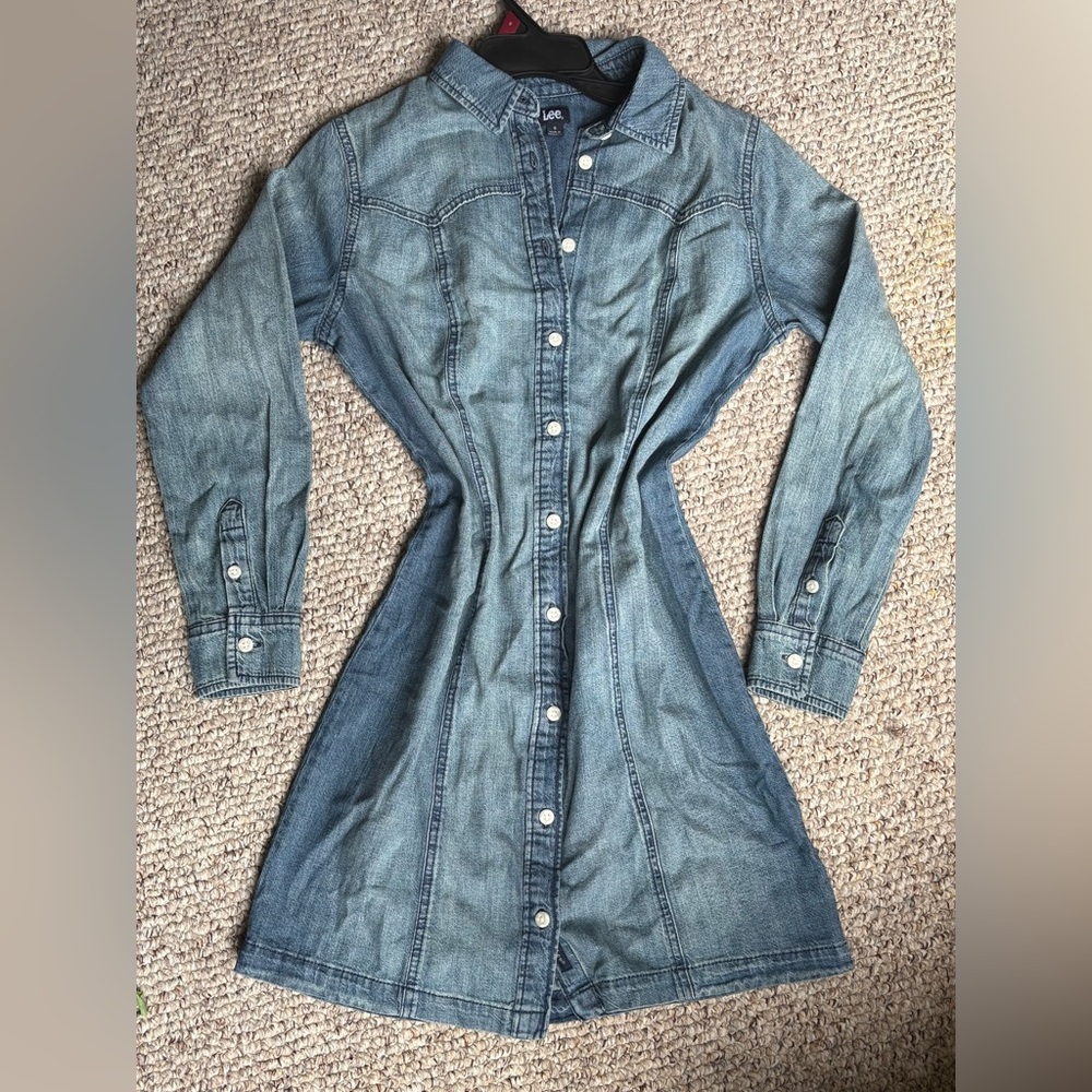 Lee Long Sleeve Denim Dress